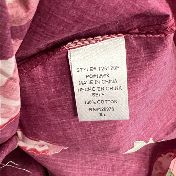 NWT Entro Floral Blouse Top Shirt XL - Picture 10 of 14